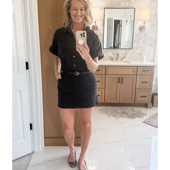 PISTOLA Tully Mini Dress in Fade To Black Size Medium - Picture 9 of 9